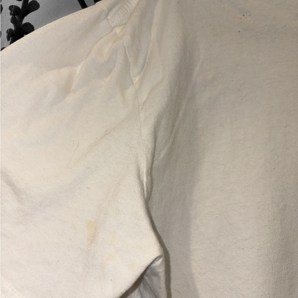 PacSun White Grapic T-Shirt Large - Picture 3 of 4